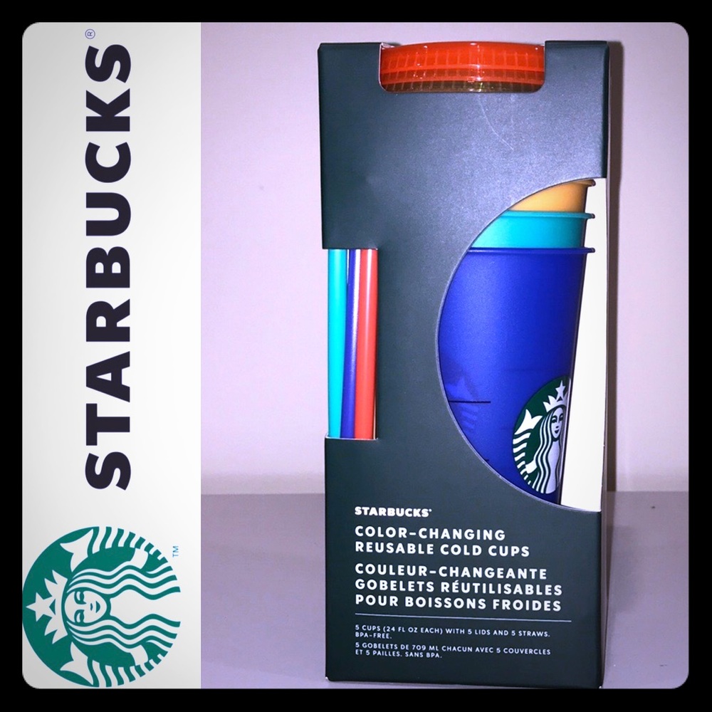 Starbucks color changing cups